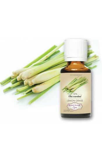 Homemade Spa Ulei esential de Lemongrass (Cymbopogon Citratus) 10 ml,