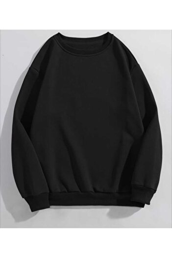 bahar uğurlu Thick Boys and Girls Circular Neck Sweatshirt