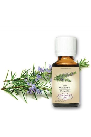 Homemade Spa Rosemary Essential Oil (Rosmarinus Officinalis) 10 ml,