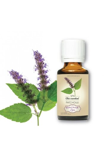 Homemade Spa Patchouli essential oil (Pogostemon Cablin) 10 ml,