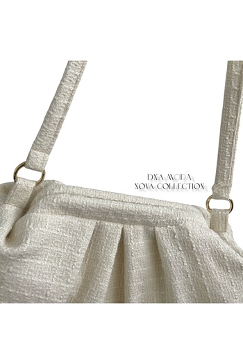 DNA MODA Nova Ivory Gizli Burslu Çanta