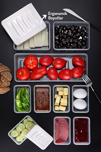 Nandy Home Freshbox 10 Piece Breakfast Storage Container Set - Breakfast Set