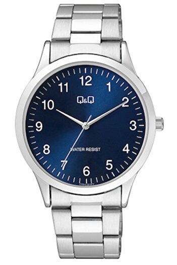 Q&Q Men's watch, Q&Q, C08A-001PY, Silver/Blue