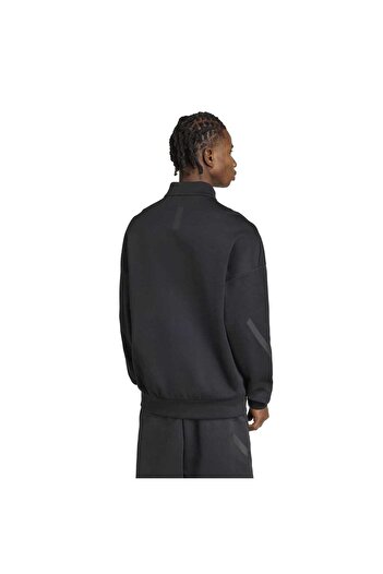 adidas Z.N.E. Men's Black Stand Collar Jacket