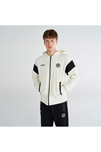 hummel Glex Чоловіча куртка з капюшоном, екрю