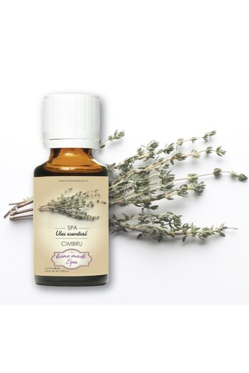 Homemade Spa Thyme essential oil (Thymus Vulgaris) 10 ml,