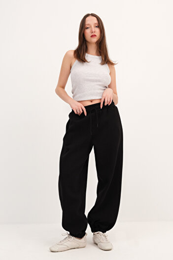 Addax Elastic Cuffed Ribbed Tracksuit Eşf12199