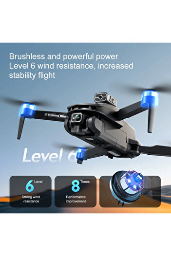 iKlassQeer V168 MAX GPS drone with 8K camera, foldable, 22 min flight, Smart Remote Control.