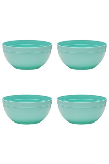 Vervo.ro pentru minți curioase Bowl set, 4 pieces, 2.5 l, Plastic, Navy Green