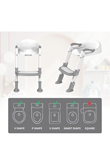 Generic Portable Foldable Potty Training Chair for Children 12 Months and Up