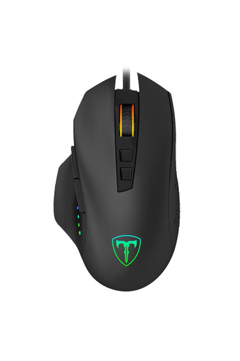 T-DAGGER Captain Gaming Mouse, 8000 DPI, Wired Mouse, 8 Buttons, RGB LED Lighting, Black