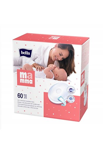 Bella Set of 60 breast pads with Mamma adhesive