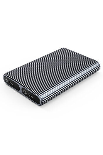 Other Kieszeń obudowa AM2C3-2N na dwa dyski M.2 NVME USB-C 10Gb/s - szara