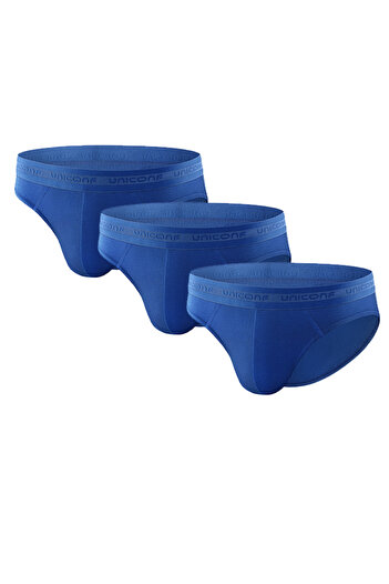 uniconf Set of 3 men's cotton briefs PB05SETRNAV,Uniconf