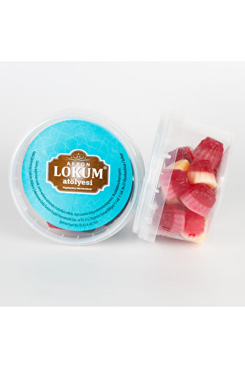 Lokum Atölyesi Fruit and Vanilla Flavored Soft Candy (Cake Shaped) 120 g