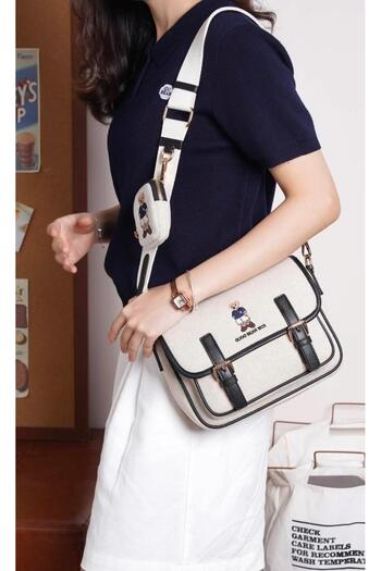 TTwin TTWN Bear / Guo Bear Sling Messenger Bag