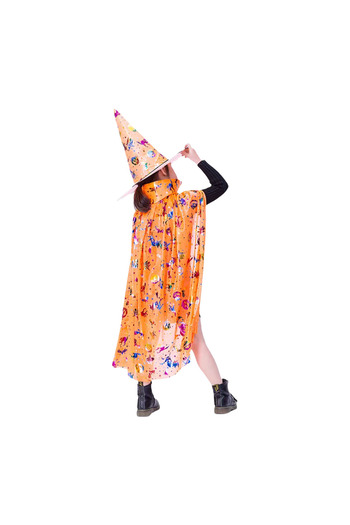 OEM 2-piece Halloween costume set, Cape and hat, MAS-205