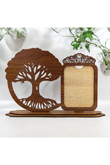 OEM Empty photo frame and the tree of life, personalized gift – 30x20 cm, walnut