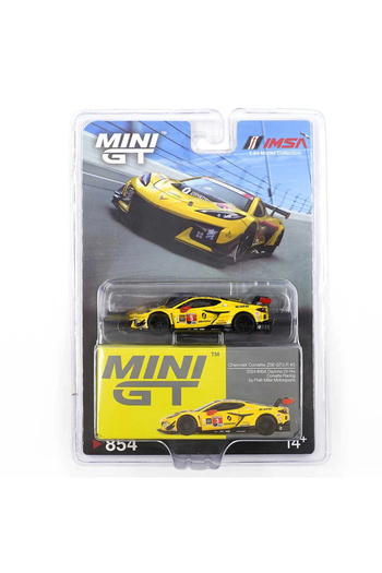mini gt 1/64 Chevrolet Corvette Z06 Gt3.R # 3 Corvette Racing by Pratt Miller Motorsports 2024 Imsa D
