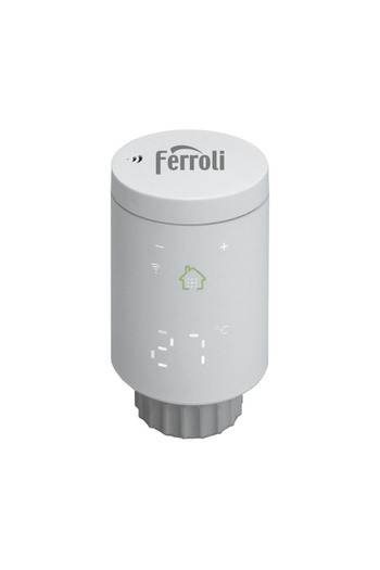 Ferroli Gateway controller kit and 7 smart thermostat heads for Ferroli radiator, Wi-Fi, control from ...