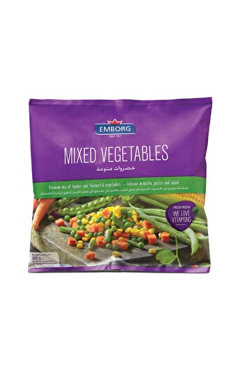 Emborg EMB Mixed Vegetables 900gX2