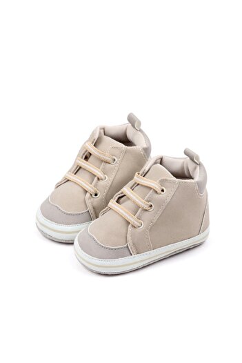 BebeNou Grey Baby Booties, Practical & Comfortable chbhx3191-3-va12