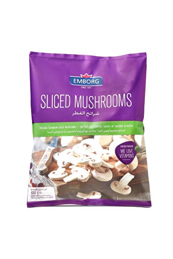 Emborg EMB Sliced Mushrooms 450gX2