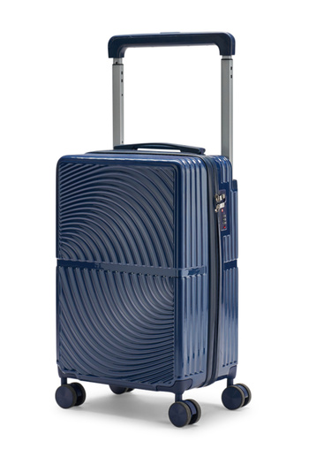 LİMRA Modern 20-inch polycarbonate cabin suitcase in black