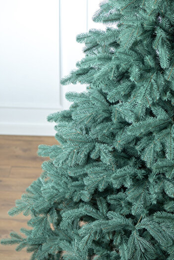 SERSIMO Artificial Christmas tree Deluxe by Sersimo, Kovalivka Select silver, fully 3D, 210cm