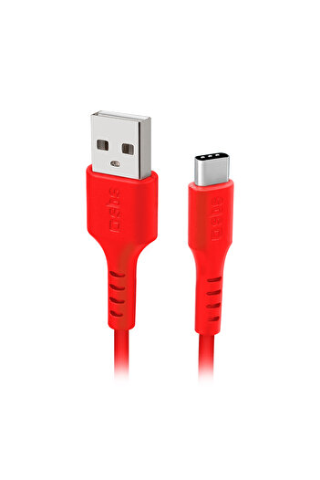Other Kabel przewód USB-A - USB-C 1.5m - czerwony