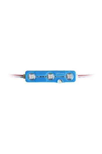 KlaussTech Module 3 Blue LEDs IP67, SMD5050, 12V