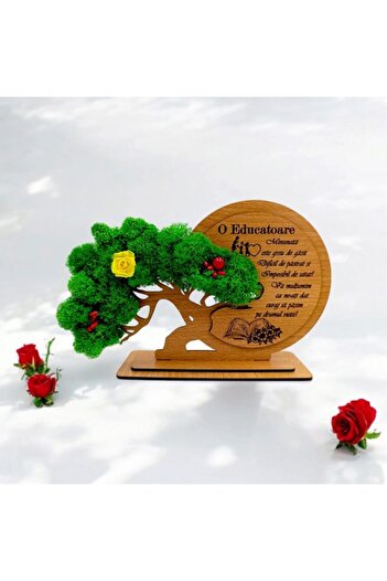 OEM Gift decoration, personalized with standard message for teachers, 30X18CM