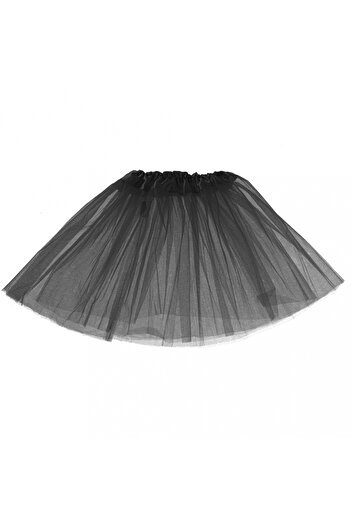 Ikonka Skirt for girls, Ikonka, made of 3-layer tulle and elastic sewn into the waist, length 29 cm, size
