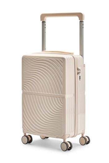 LİMRA Modern 20-inch polycarbonate cabin suitcase in black