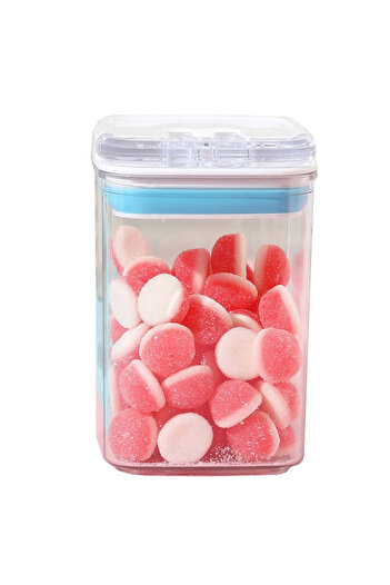 vivimall Food storage box 0.8 L white-blue lid | FreshBox