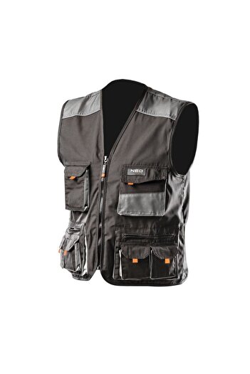 NEO Work vest, black, size L, 81-260-L