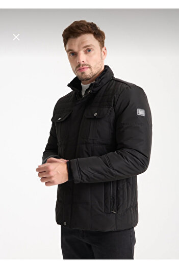 DYNAMO Hoodless, Collar Inside Fixed Fur Sports Coat