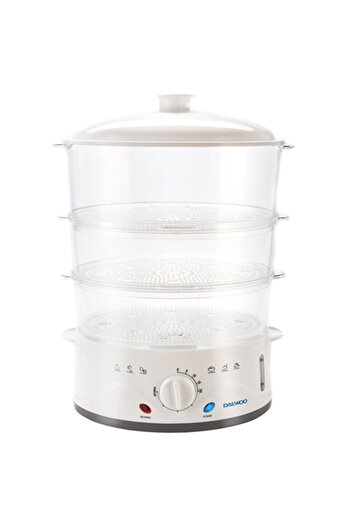 Daewoo Steam cooker, 900w, – White.