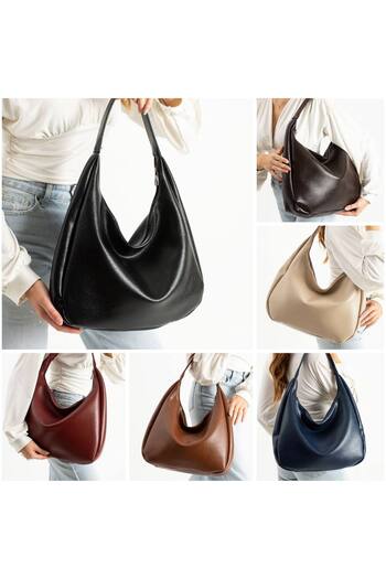 wikidayss Women's Soft Leather Shoulder Bag