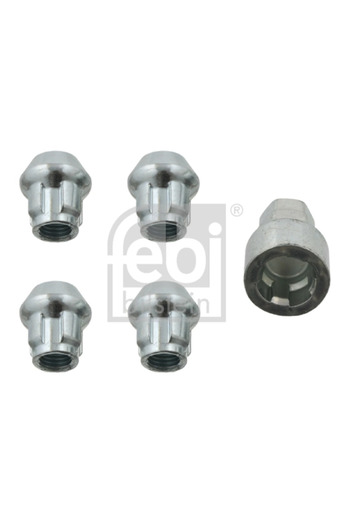 FEBI BILSTEIN Rear axle wheel nut MITSUBISHI L 300 / DELICA II bus (L03_P/G L0_2P) 1981-1987