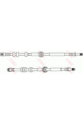 TRW Brake hose AUDI A4 B8 Avant (8K5) 2007-2015