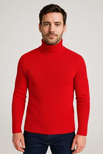 gigigiyim Ribbed Full Turtleneck Men's Bodysuit