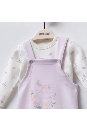 Moi Noi Little Emu Organic Butterfly Salopet
