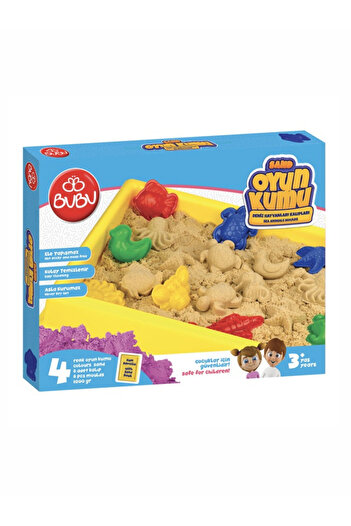 Bubu Play Sand Large Pool Sea Animal Molds – 1000 Gr - Bubu-Ku0053