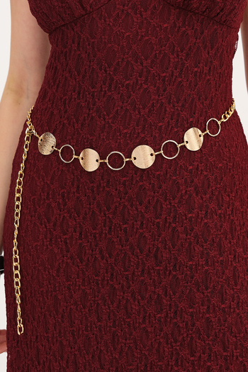 Addax Round and Ring Chain Belt Zncr105