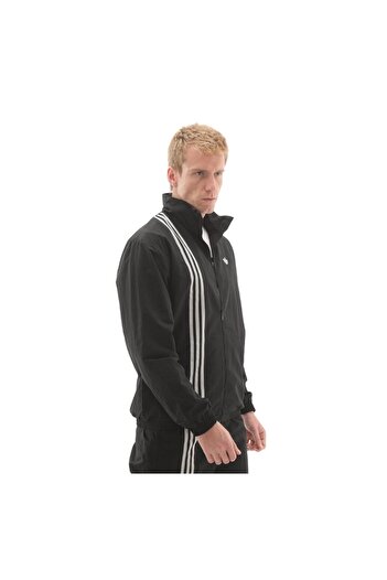 adidas Jv9882-E Firebird Tt Men's Jacket Black