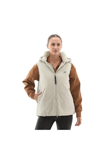 adidas Jm3673-K Asmc Puff Vest Women's Vest White