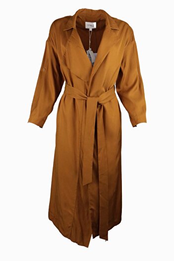 Vero Moda Blake Caramel Brown Coat - M, Brown, 100% viscose