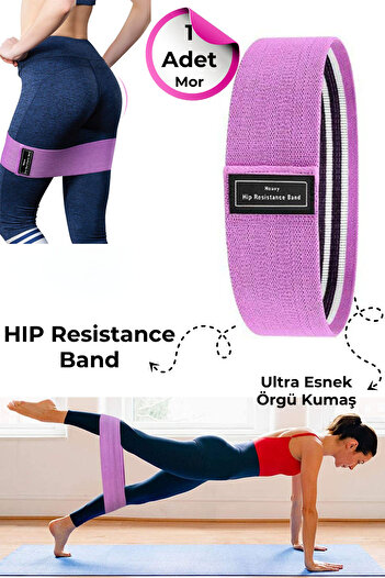 Technojet Resistance Band – Pilates, Squat, and Hip Shaping Exercise Rubber Band