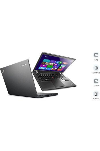 LENOVO (Refurbished) T440 ThinkPad Laptop (Intel Core i5-4th Gen,8GB DDR3L RAM,256GB Ssd Hard,14.1in